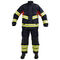 Abbigliamento respirabile del pompiere, completo da salvataggio del fuoco della cinghia della fibra di Aramid